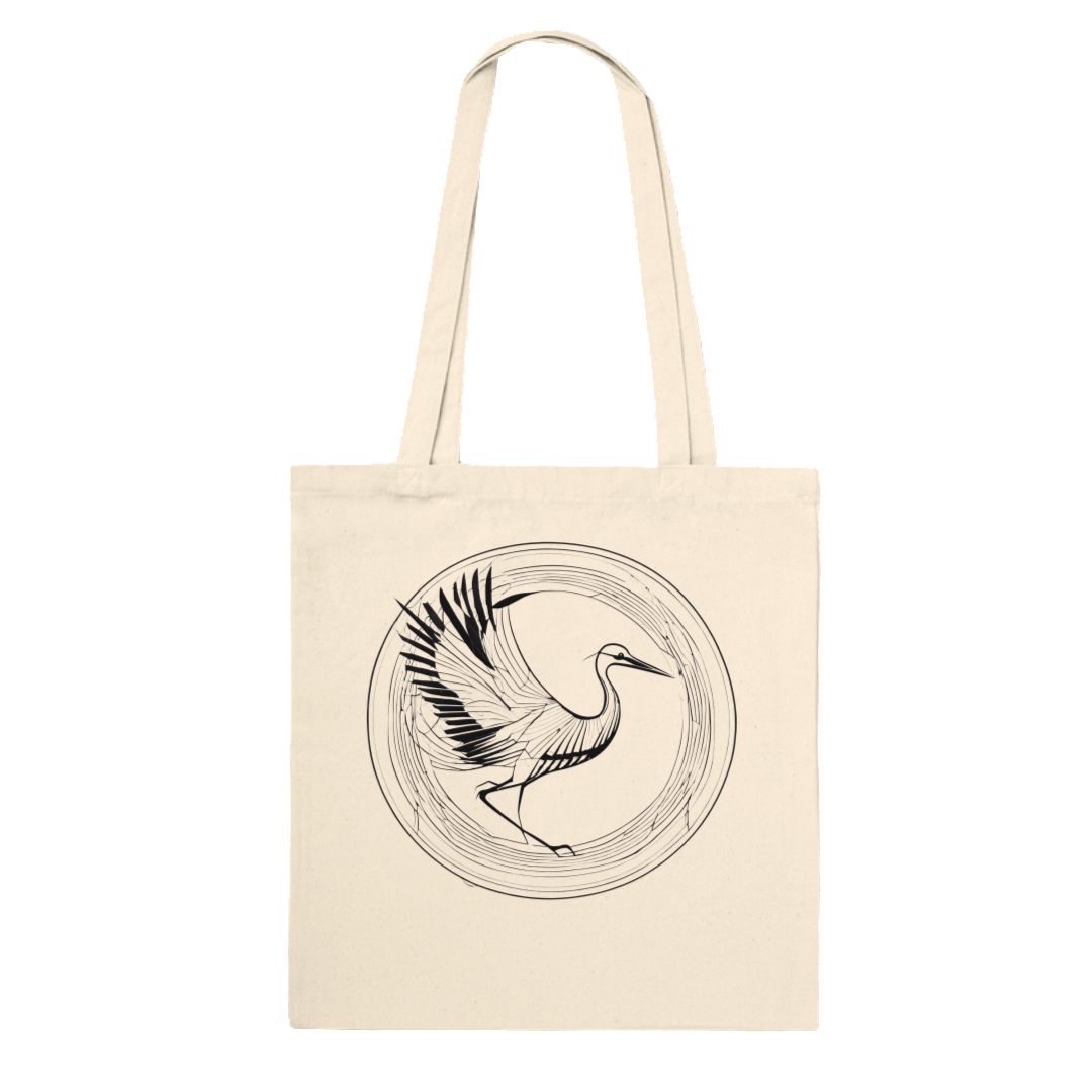 Crane Tote Bag