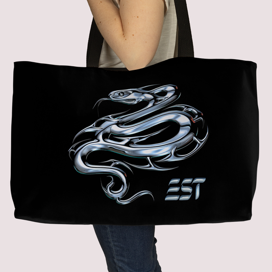 EST Chrome Year of the Snake Weekender Tote Bag