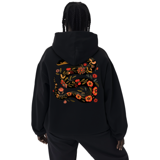 EST Floral Year of the Snake Hoodie