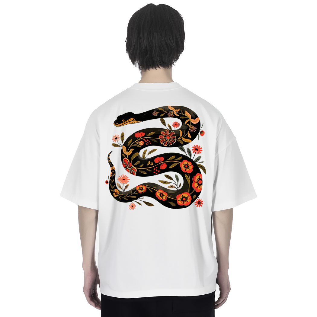 EST Floral Year of the Snake Tee