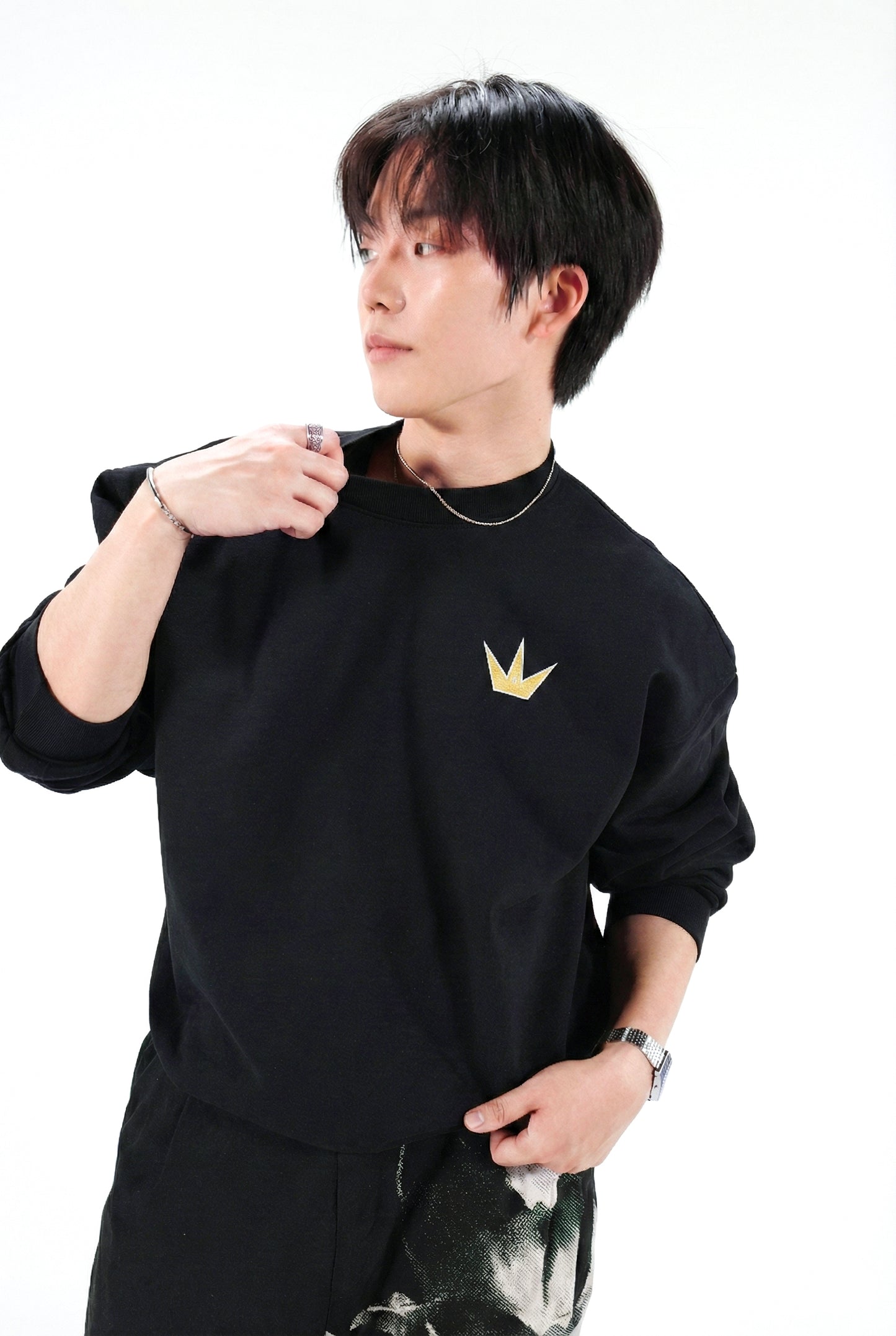 K-POPS! Yellow Sweatshirt - LA Apparel