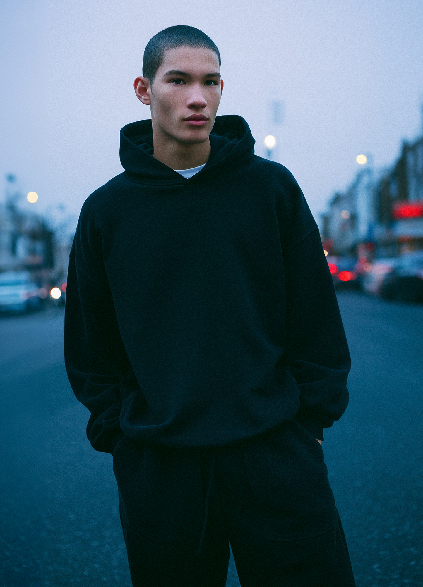 LA Apparel Men’s Plush Fleece Oversized Heavy Weight Hoodie, 16oz