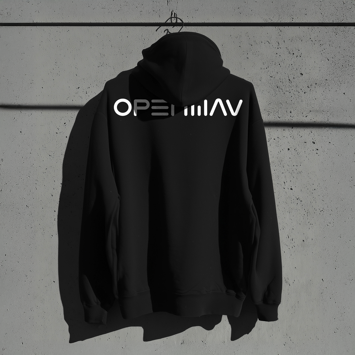 OpenWav Jumbo-Print Heavyweight Hoodie