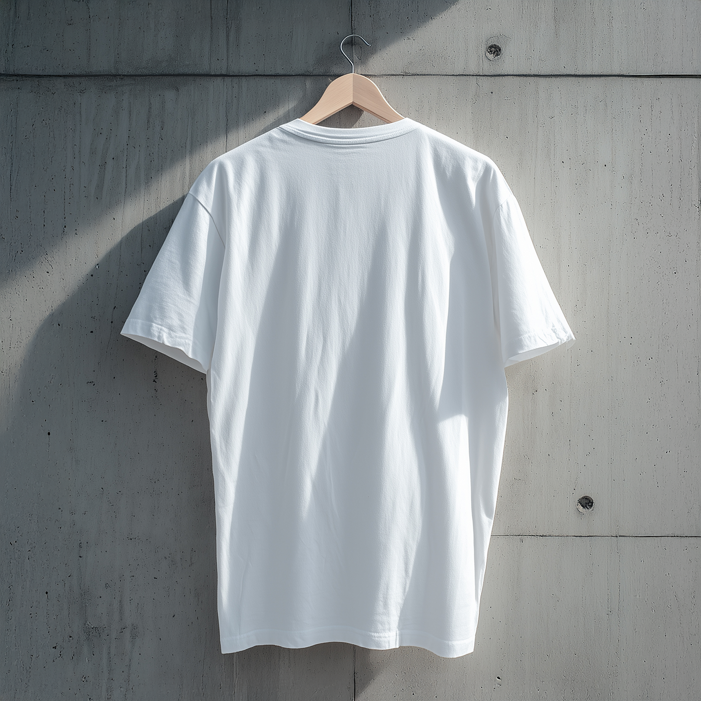 OpenWav Men's Oversized Drop-Shoulder Crewneck T-Shirt