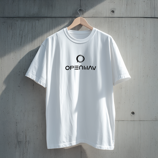 OpenWav Men's Oversized Drop-Shoulder Crewneck T-Shirt
