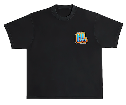 Saturday Morning Cereal Box Tee - orange logo