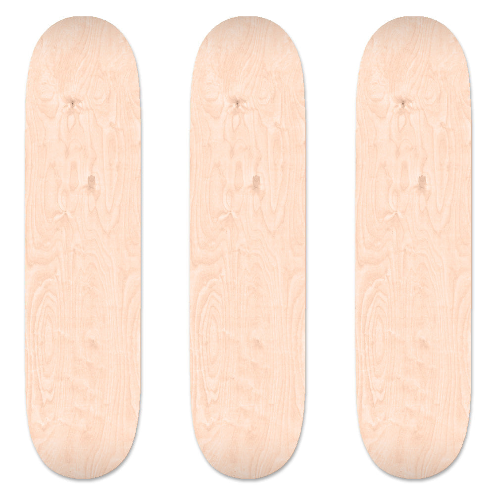 Skateboard Decks, 3 Board Set