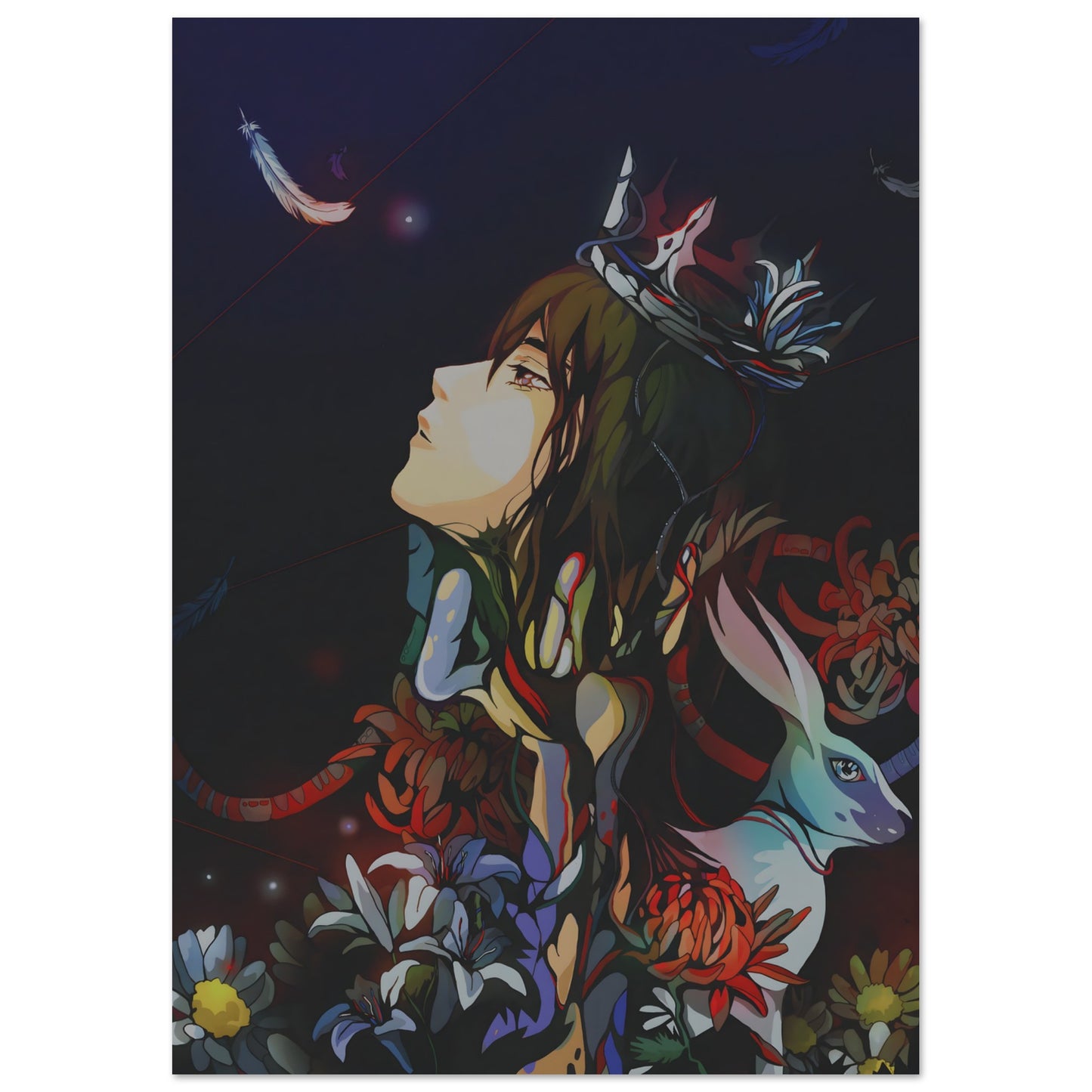White Rabbit Poster
