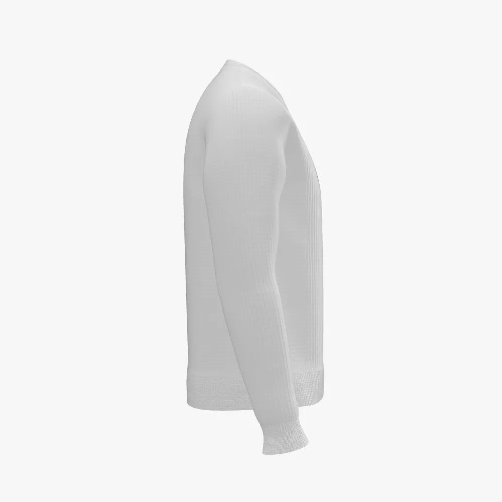 YH Men's Crew Neck Pullover (White)