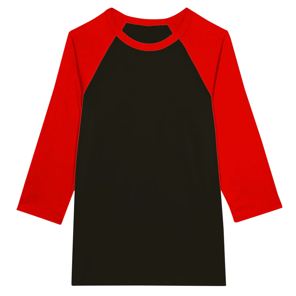 Unisex 3/4 sleeve Raglan T-shirt