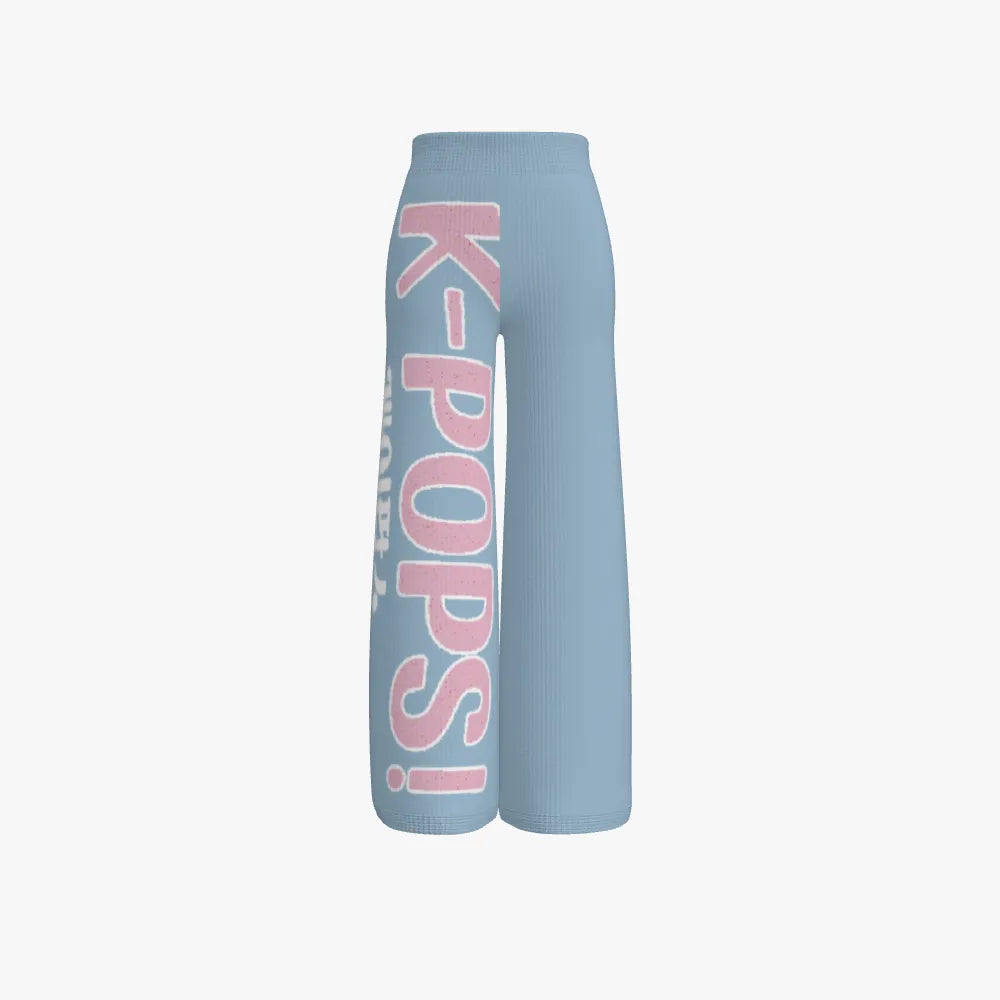 K-POPS! Women's Long Wide Leg Pants