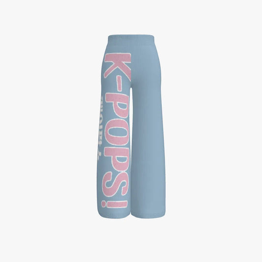 K-POPS! Women's Long Wide Leg Pants