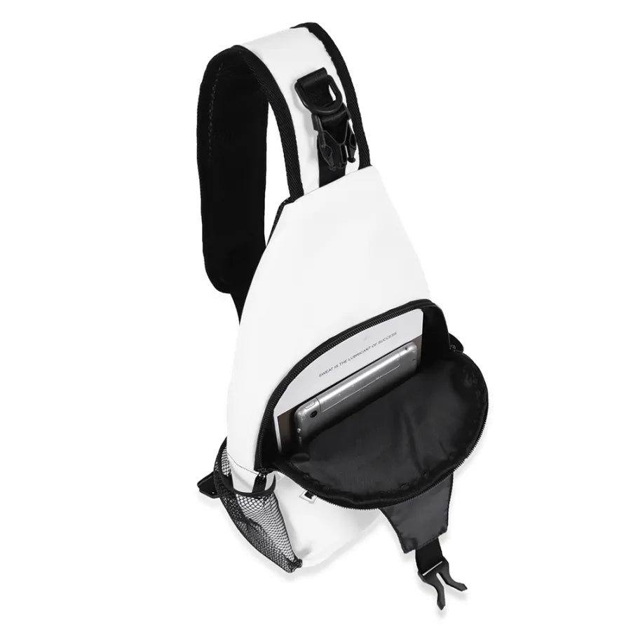 Twill Weave & Polyester Crossbody Bag