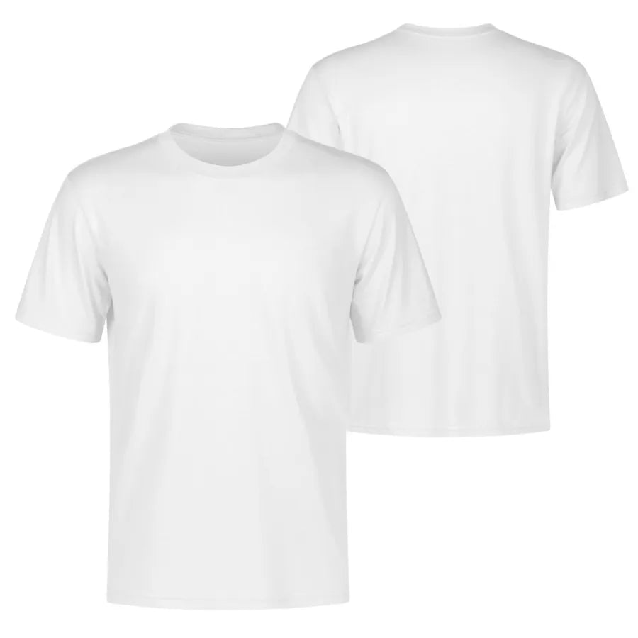 Men's Cotton Ribbed Neckline T-shirt