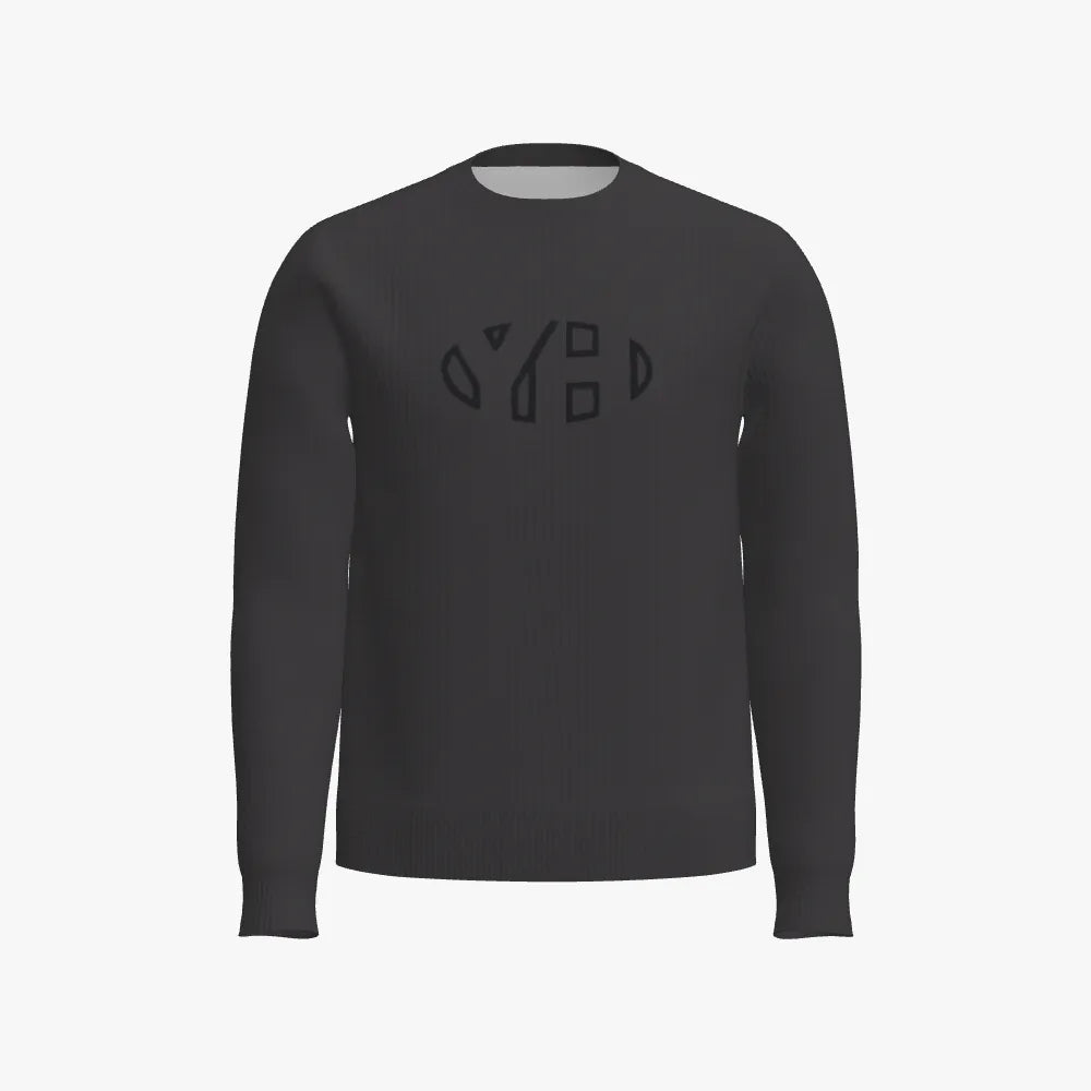 YH Men's Crew Neck Pullover (Charcoal)