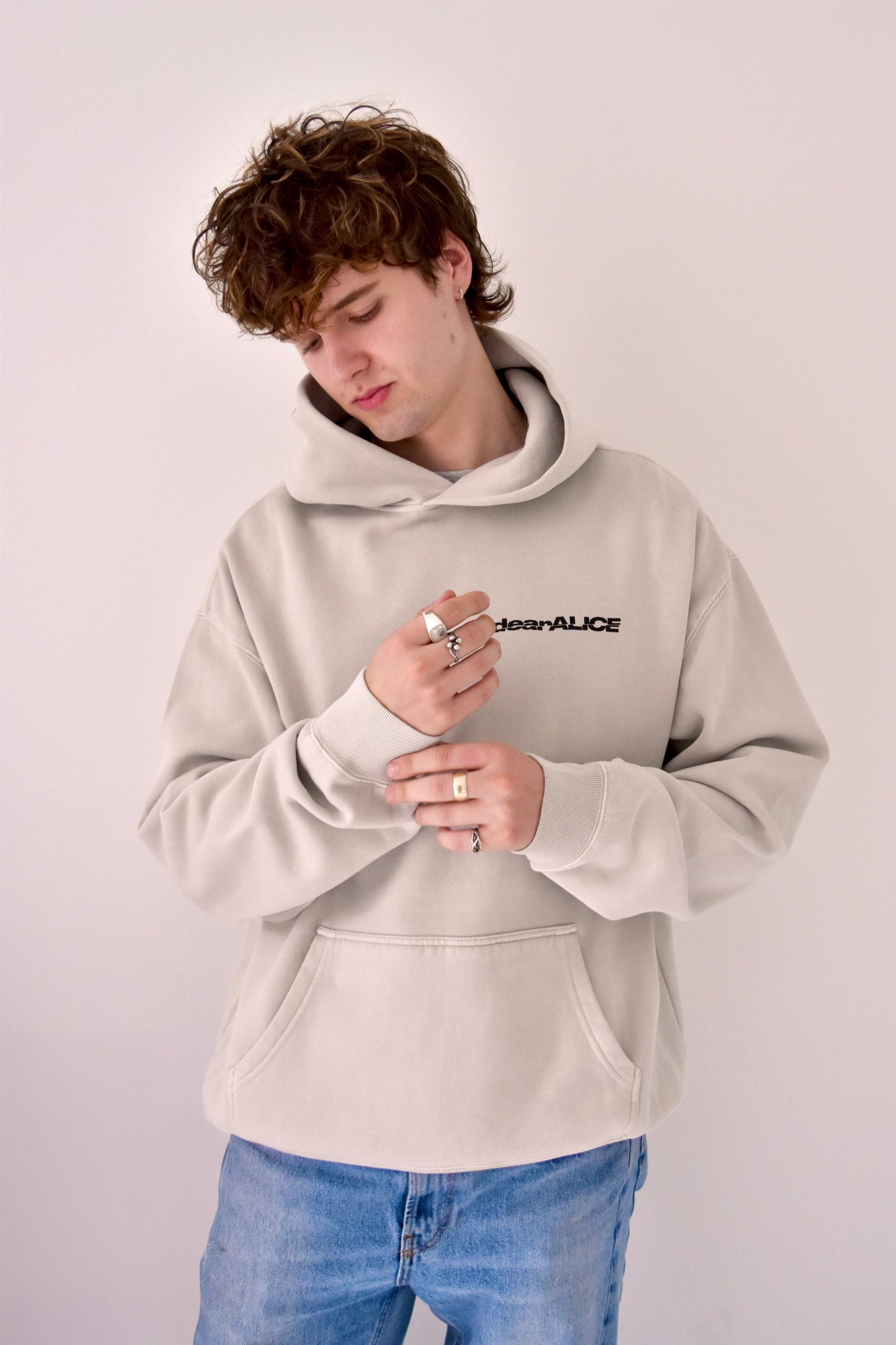 dearALICE: AS Colour Hoodie (Bone)