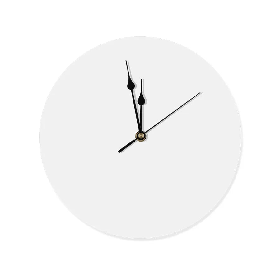 Round Wood Wall Clock