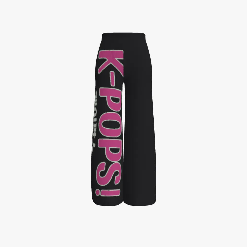 K-POPS! Women's Long Wide Leg Pants