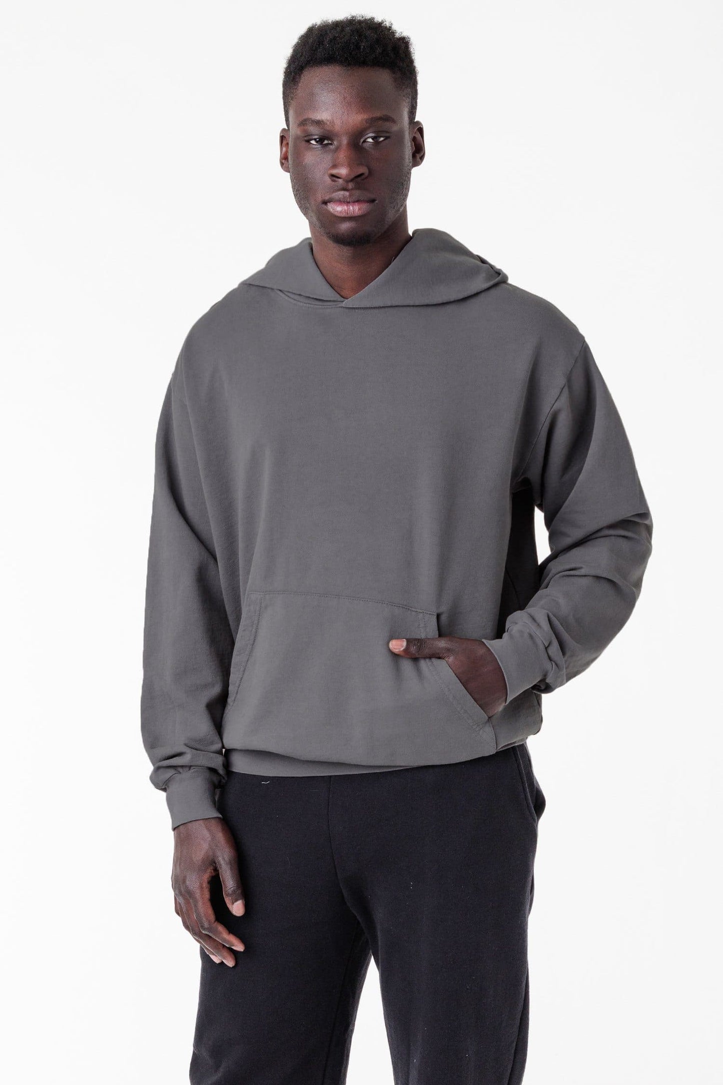 LA Apparel Unisex French Terry Midweight Hoodie, 9oz