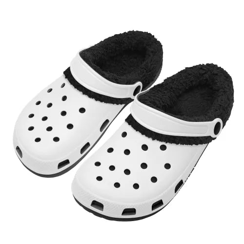 Fur-Lined House Clogs