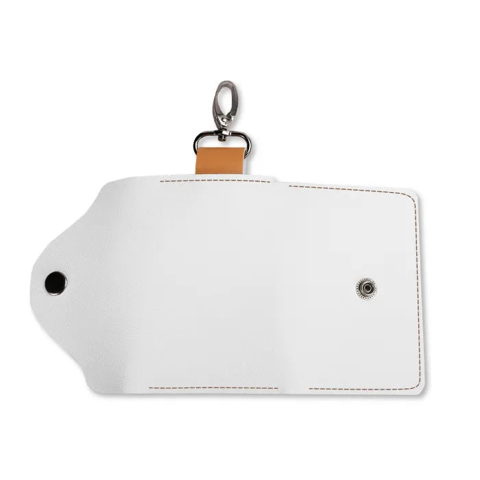 Vegan Leather Keychain Wallet
