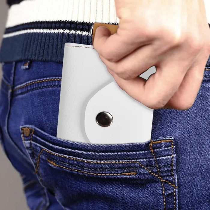 Vegan Leather Keychain Wallet