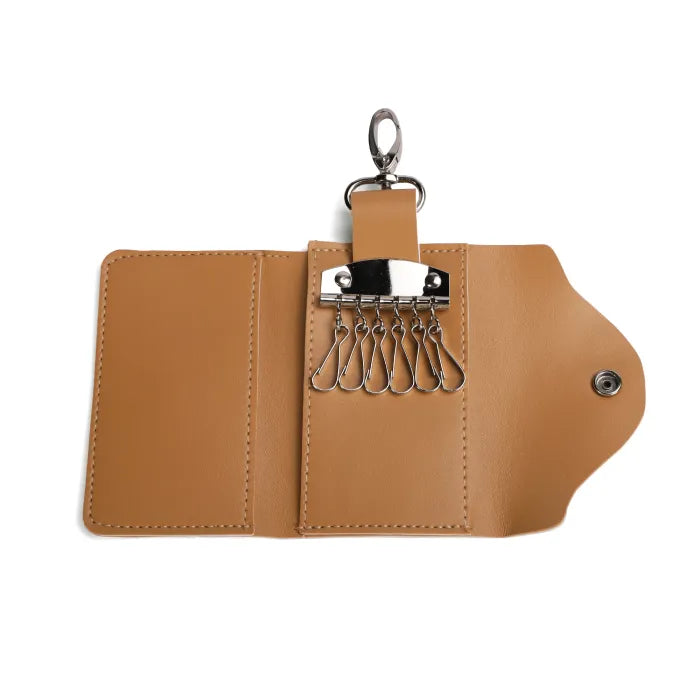Vegan Leather Keychain Wallet