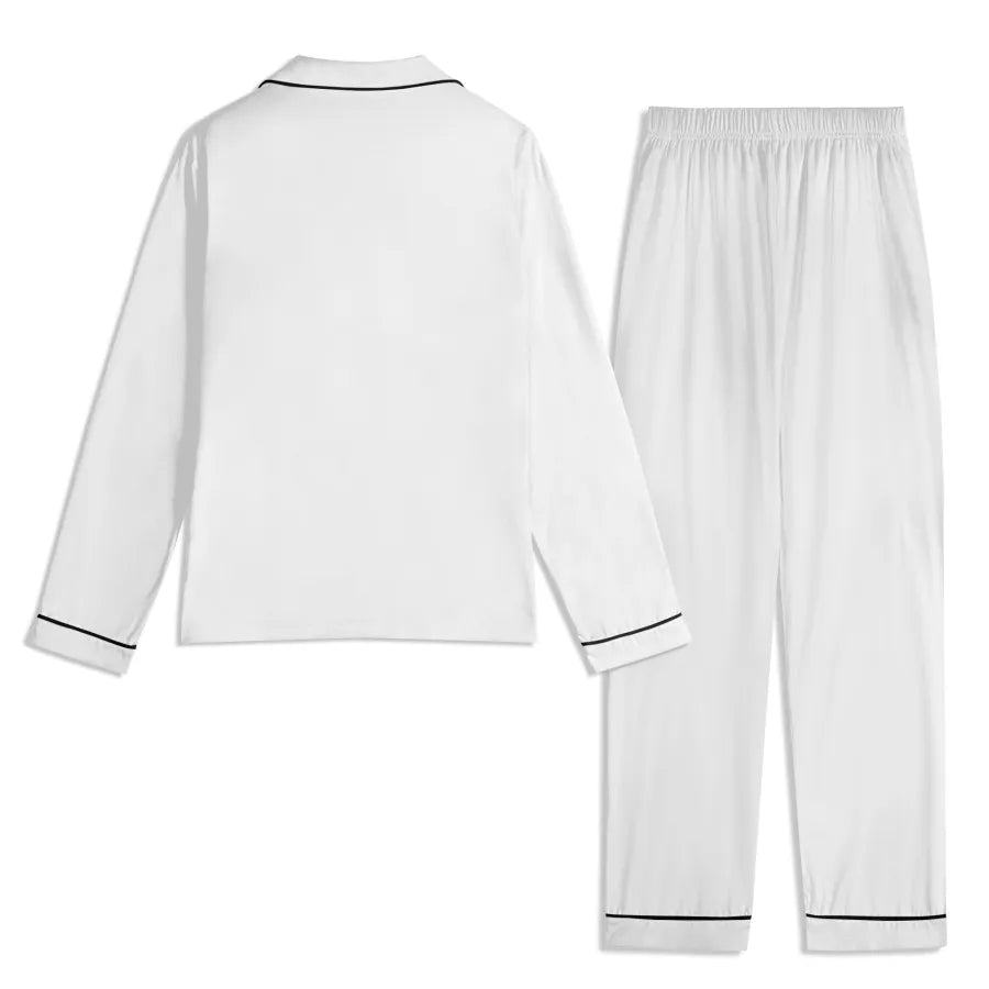 Unisex Long Sleeve Polycotton Pajama Set