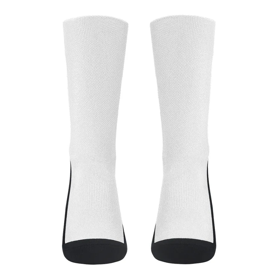 Poly Cotton Crew Socks