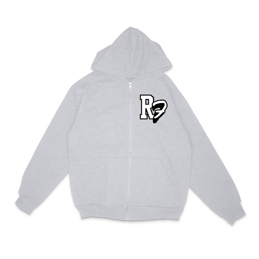 HF-10 - LA Apparel - Heavyweight Zip Hoodie 2