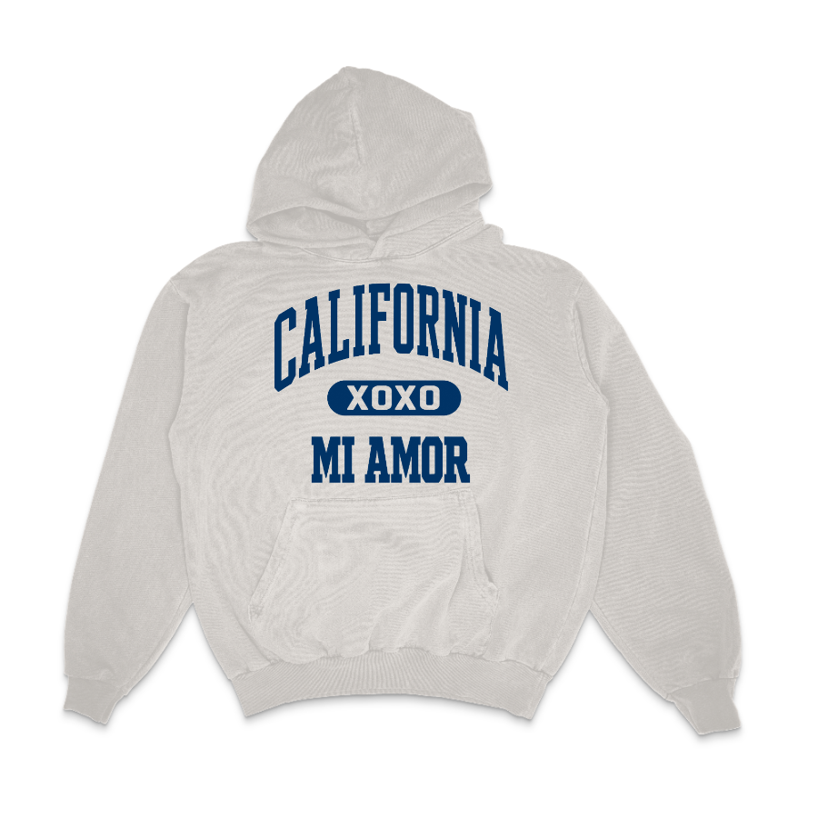 Cali Mi Amor HF09GD - LA Apparel - Heavyweight Garment Dyed Hoodie