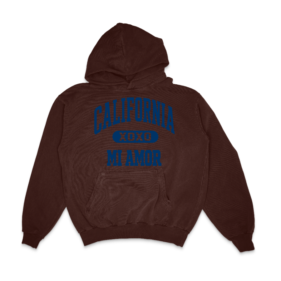 Cali Mi Amor HF09GD - LA Apparel - Heavyweight Garment Dyed Hoodie