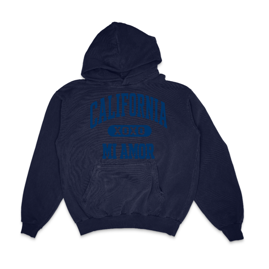 Cali Mi Amor HF09GD - LA Apparel - Heavyweight Garment Dyed Hoodie