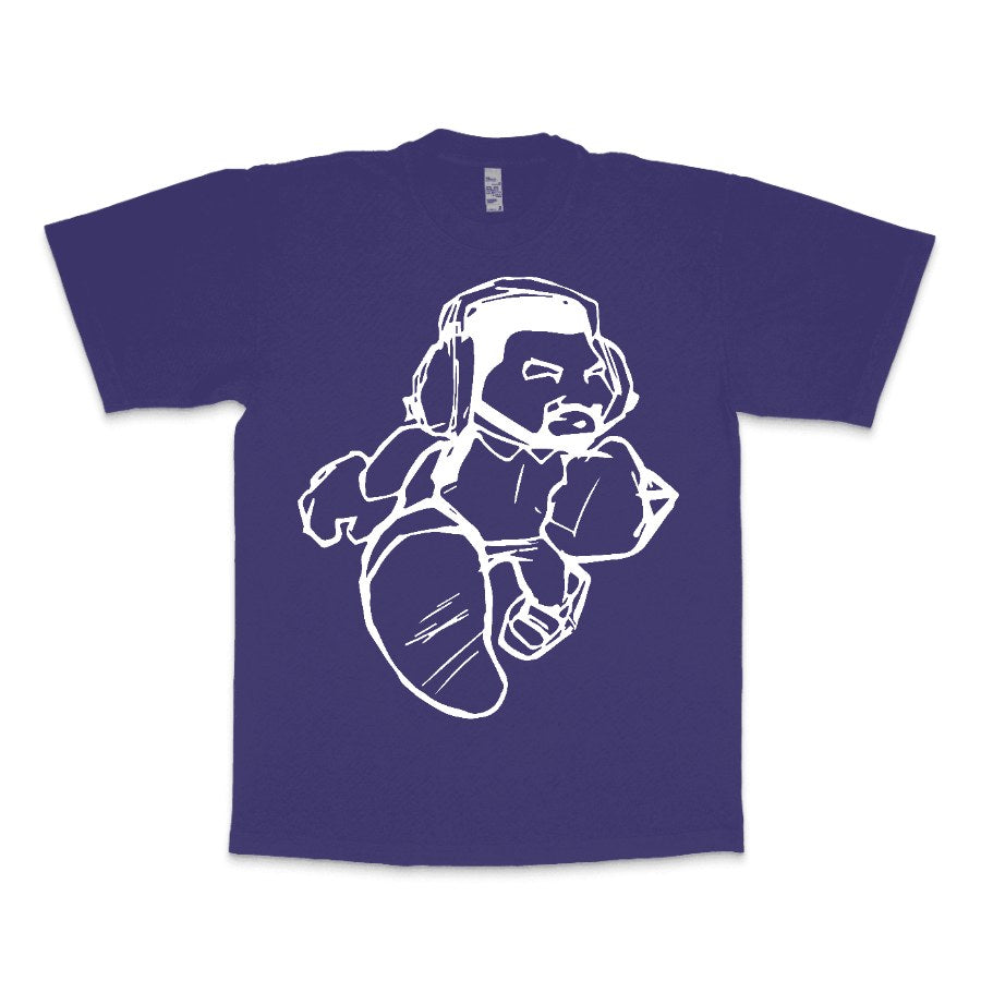 Cartoon Man LA Apparel Heavyweight T-shirt 1801GD - LA Apparel - Heavyweight T-shirt