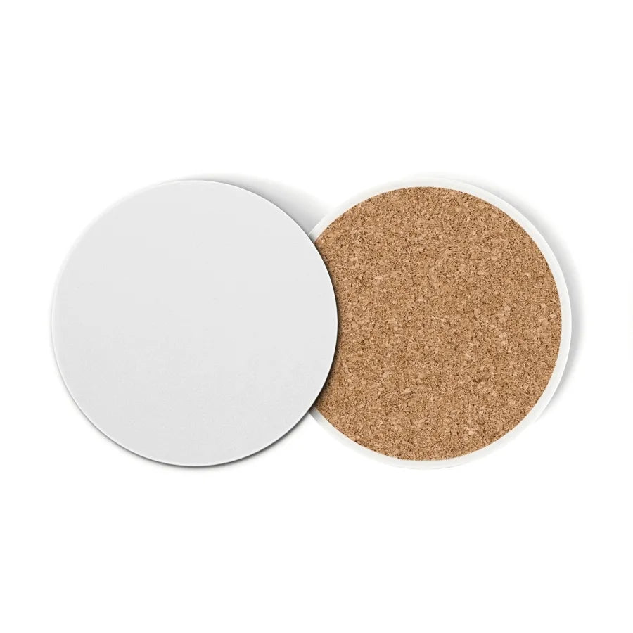 Round Ceramic Coasters