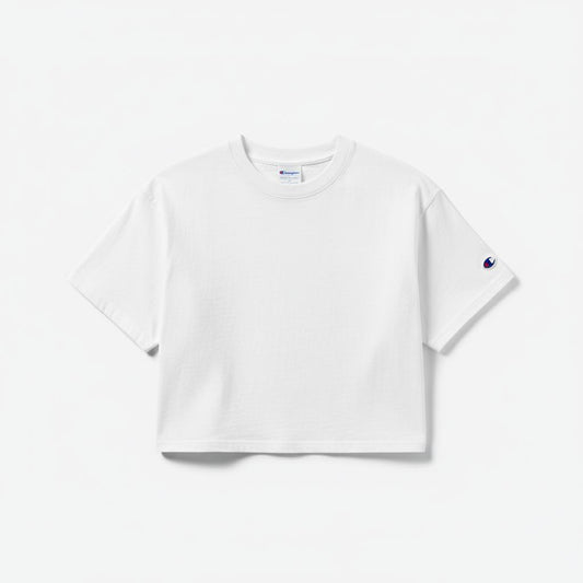 100% Cotton Jersey Crop Top