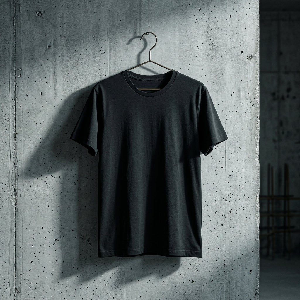 Bella + Canvas Crewneck Tee — concrete editorial