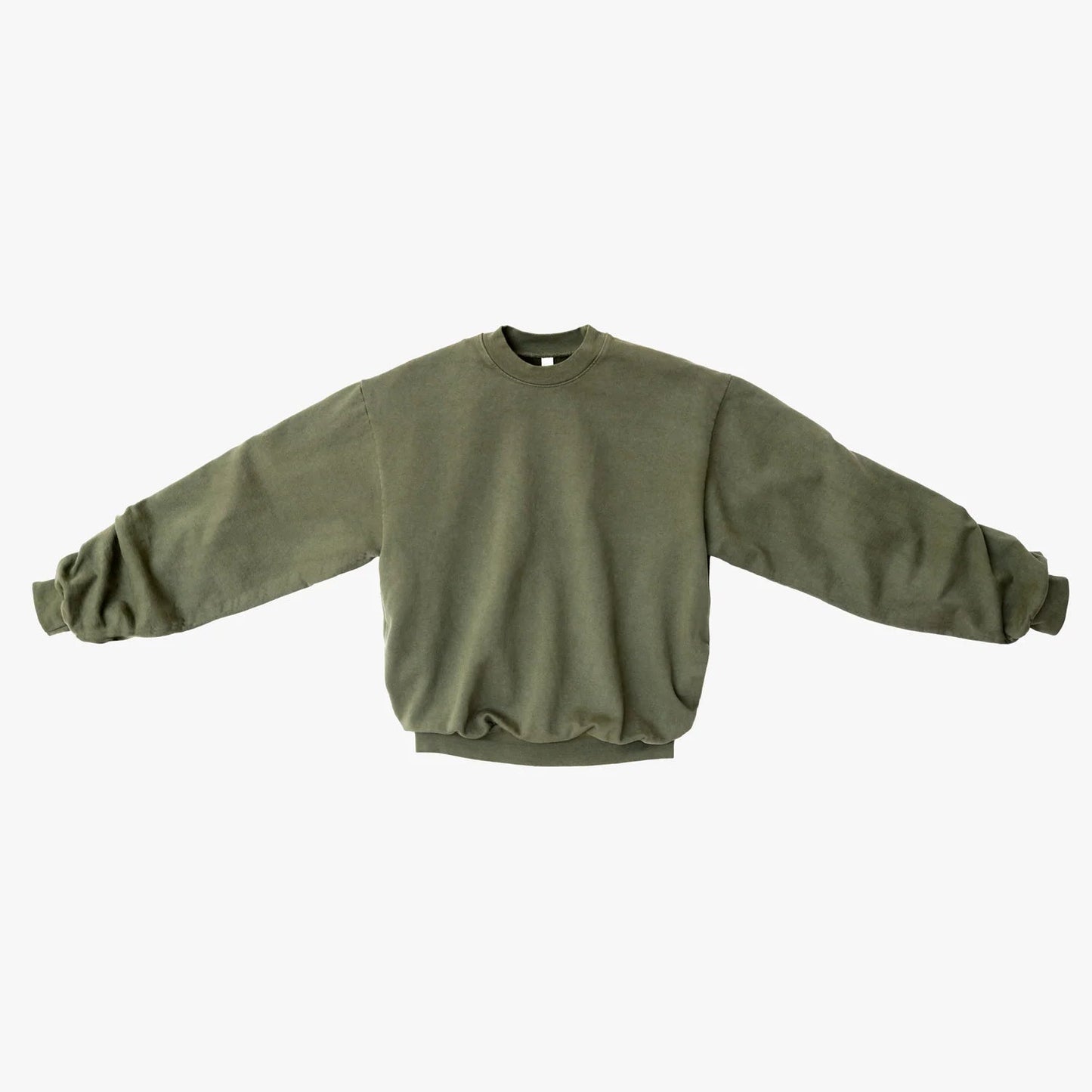 LA Apparel Heavy Fleece Crewneck Sweater, 14oz