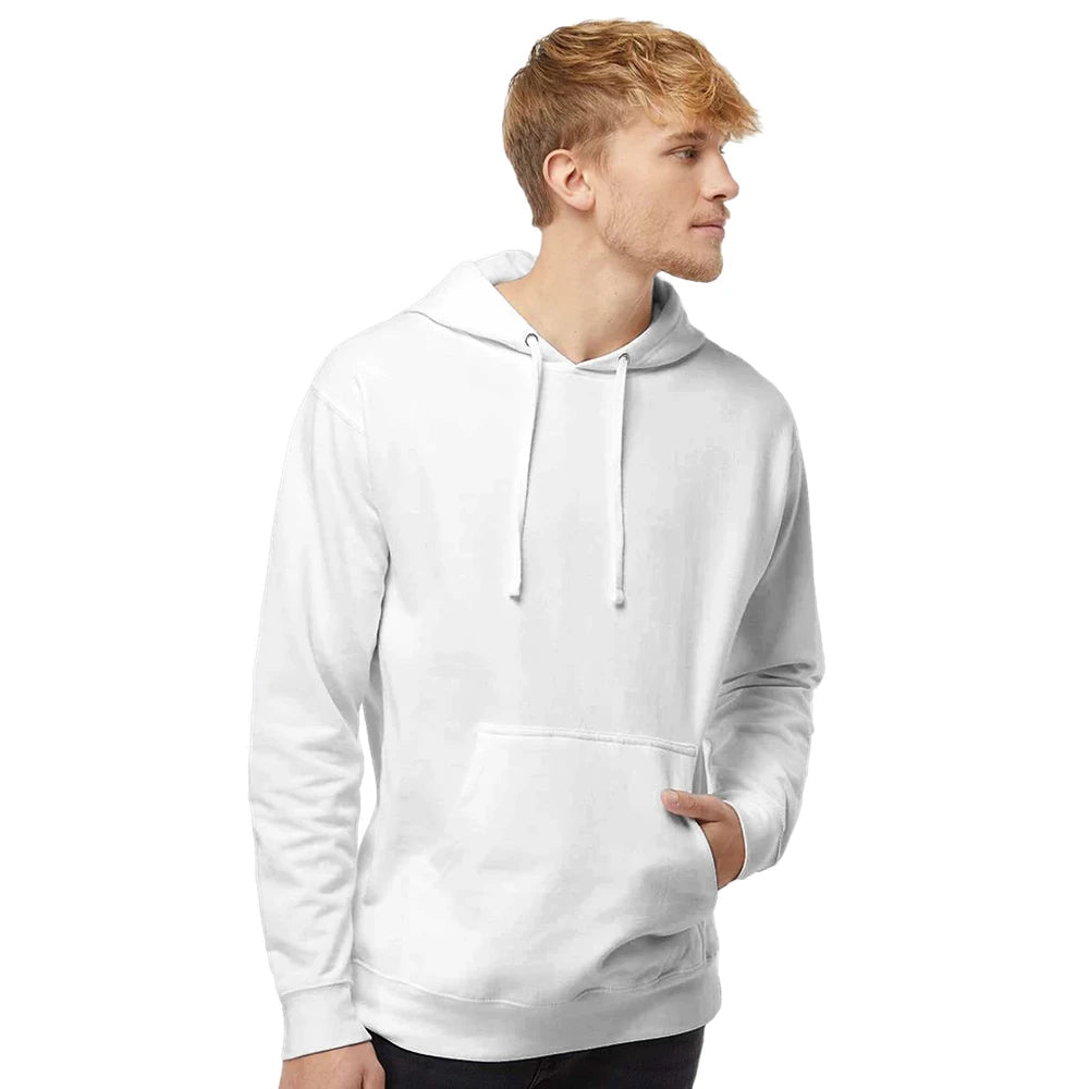 Unisex Cotton Polyester Midweight Pullover Hoodie