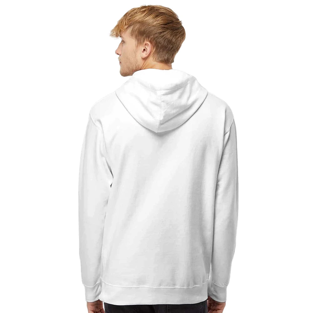 Unisex Cotton Polyester Midweight Pullover Hoodie