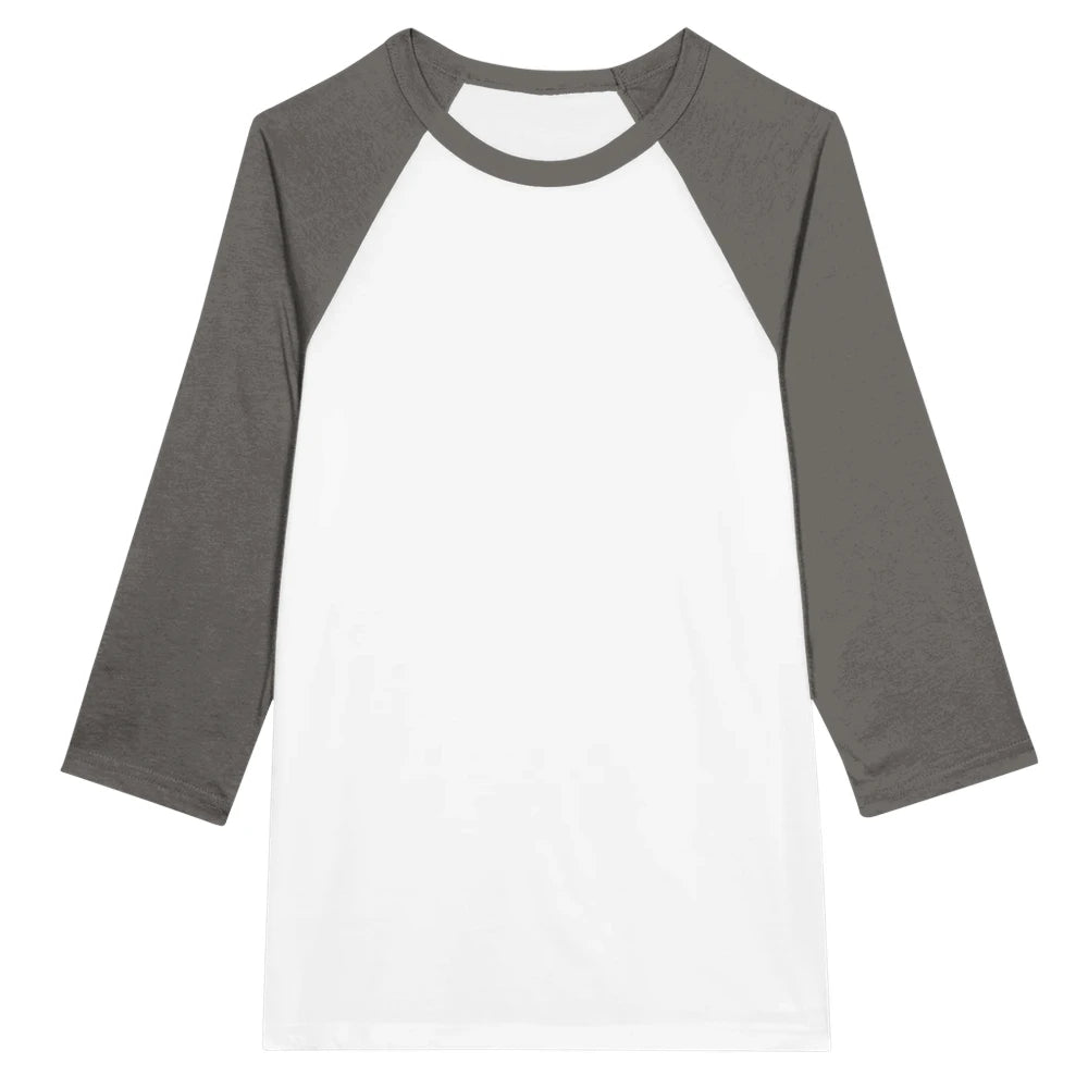 Unisex 3/4 sleeve Raglan T-shirt