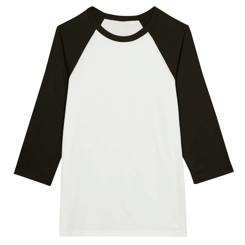 Unisex 3/4 sleeve Raglan T-shirt
