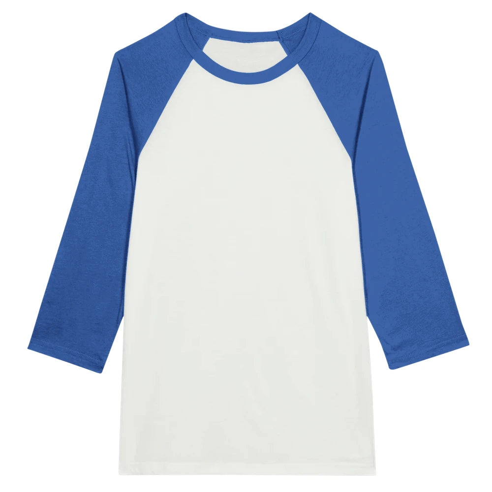 Unisex 3/4 sleeve Raglan T-shirt